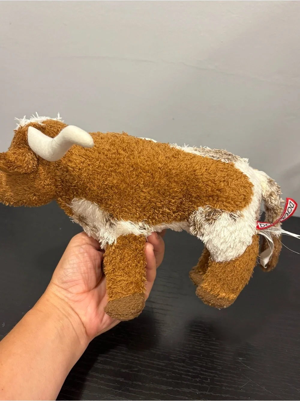 Douglas Cow  Brown Plush Longhorn Stuffed Animal - Soft Kids Toy